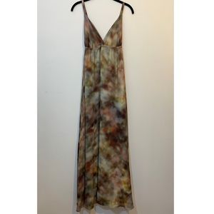 *New w/Tags* L’Agence Sachi Multicolor Empire Waist Maxi Dress